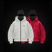 Men's Clothing Fashion Brand Double Hat Gangster Design Hooded Zipper Cardigan Sweatshirt Couple Style Windproof High Street Jacket_viptrois.com