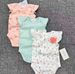 Cross Border Baby Jumpsuits For Boys And Girls Three Piece Suits For Boys And Girls Short Sleeved Suits For Summer Thin_viptrois.com