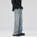 Cleanfit High Street Jeans – Light Blue Washed Straight-Leg Denim For Men & Women (S-3XL)_viptrois.com