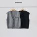 Nordmann APO Men's Clothing|Cross-Border Sweater Men And Women Autumn Winter Korean Style Loose V-Neck Knitted Cardigan Vest_viptrois.com