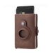 Men's Bags Airtag Tracker Card Holder Men's Wallet RFID Anti Theft Swipe Metal Buckle Zipper_viptrois.com