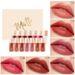 Pudaier Matte Velvet Lipstick Non Staying Cup Gloss Honey Lip Glaze 14 Color Set_viptrois.com