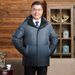 Men's Clothing Winter New Short Thickened Jacket Men's Fashion Brand Trendy Wide Lapel Dad Grandpa Down Jacket Fashion Outerwear_viptrois.com