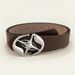 Cross Border Popular Women's Belt Jeans Black Versatile Belt Women's High-end Feeling Niche Decoration New Wide Belt_viptrois.com