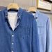 Tide God Spring Mainly Promotes High-quality Solid Color Simple Oxford Spinning Trend Fashionable And Generous Men's Shirts And Coats_viptrois.com