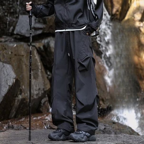 American-style Pleated Paratrooper Men, Summer Thin Style, American Trendy Brand, Loose Fit For Teenagers, Outdoor_viptrois.com