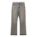 Men's Clothing American Smoky Gray Tassel 507 Retro Cement Gray Trousers Cleanfit Jeans_viptrois.com