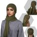 Pile Hat With Chiffon Scarf – All-in-One Women's Headwear (Fashionable Solid Color Sunshade, Ethnic Lazy Headscarf & Hat Combo)_viptrois.com
