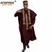 Men's Clothing Africa Men's l Dress three piece set coat + top + pants_viptrois.com