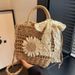 【 8976 People's Collection 】 Internet Celebrity Small Square Women's New Trendy Ethnic Style Beach Leisure Shoulder Bag,_viptrois.com