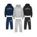 Men’s Clothing Sweatshirt Hip Hop Trendy Front And Back Printing Sports Suit Fashion Hoodie Sweatpants Two Piece Set_viptrois.com