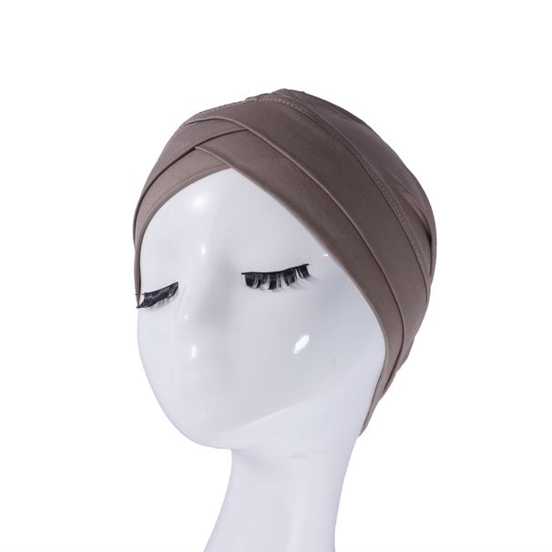 ETHNIC CHARM - Stretch Turban Hat With Crystal Accents (Cross-Cultural Style, Hot Seller)_viptrois.com