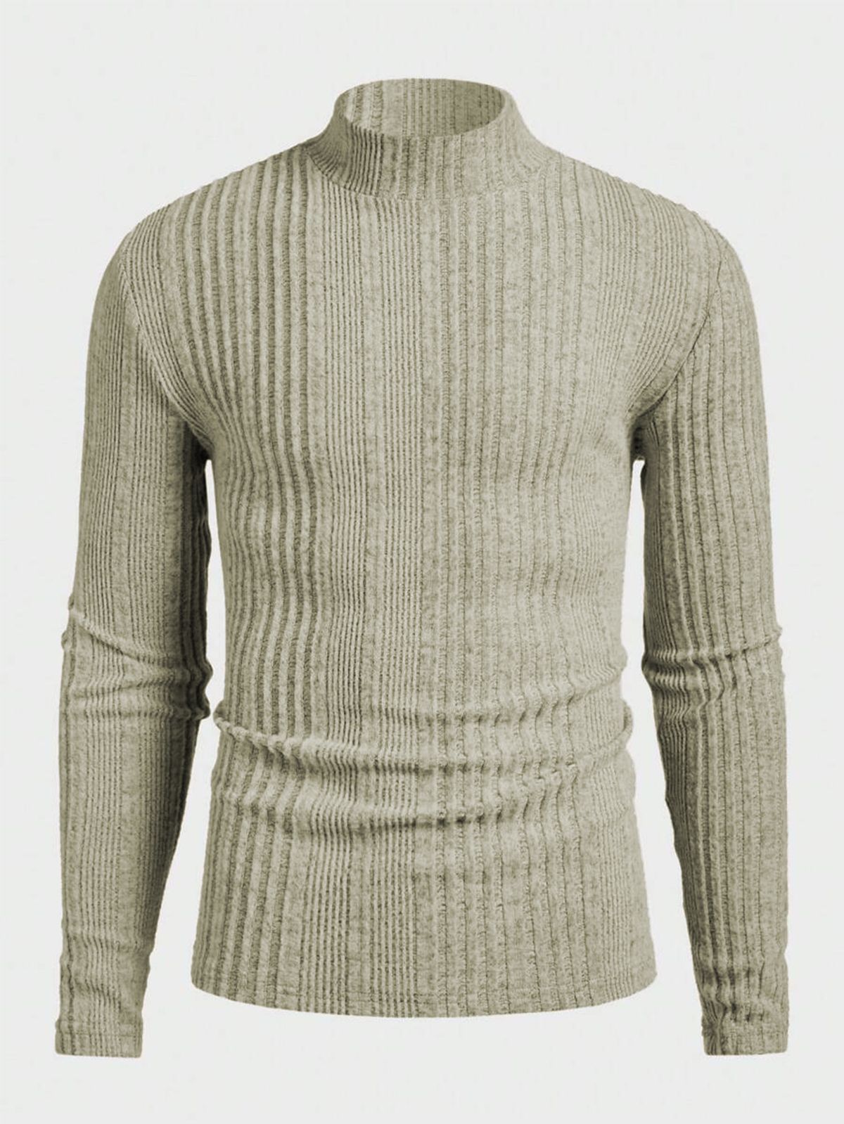 European Fit Men’s Striped Crewneck T-Shirt – Classic Slim-Fit Knit Top (Black/Navy/Red/White, S-XXL)_viptrois.com
