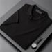 Men's Slim-Fit Short-Sleeve Polo Shirt – Breathable Knit Casual Top (M-XXXL, White/Khaki/Black/Green)_viptrois.com
