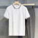 Men's Clothing Short Sleeved Polo Shirt Men's Trendy Summer T Shirt Korean Version Slim Trend 2024 New All Match T Shirt Top_viptrois.com