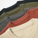 1 New Trendy Solid Color Simple Loose BF Style Pullover Thickened Sweater Men's Casual Versatile Sweatshirt_viptrois.com