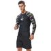 New Surf Suit for Men, Camouflage Fashion Swimsuit, Foreign Trade Warm Wet Suit, Men's Manufacturer Wholesale_viptrois.com