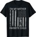 100% Algodón Soy El Hijo Favorito De Mi Suegra Camiseta Divertida Para Hombres Y Mujeres_viptrois.com