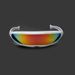 Large Punk X Men Personality Sunglasses One Piece Mirror Laser Space Robot Sunglasses_viptrois.com