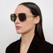 New Large Square Frame Women's Sunglasses Retro Fashion Metal Men's Sunglasses SunglassesT1293_viptrois.com