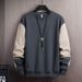 Men's Clothing Sweatshirt Men 2024 Spring New Men's Sweatshirt Spring And Autumn Round Neck New Loose Long Sleeved Bottoming T Shirt Men_viptrois.com