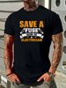 Save A Fuse Blow An Electrician Funny Quote Sayings Gifts Vintage Men's T-Shirt Unisex Fashion Top For Everyday Wear Homme Graphic Soft Stretched_viptrois.com