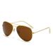 New Toad Mirror Fashion Trendy Casual Tempered Glass Sunglasses 93026_viptrois.com