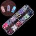 Gwong Multi Pattern Nail Art Rivet Sticker Women Fingernail Manicure DIY Decal Decor_viptrois.com