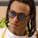 Fashion F Retro Double Beam Metal Hinge Aviator Sunglasses All MatchTrendy Sunglasses_viptrois.com