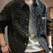 Cross-Border Denim Men Autumn Winter 2025 New American Retro High-End Long Sleeve Shirt Jacket_viptrois.com