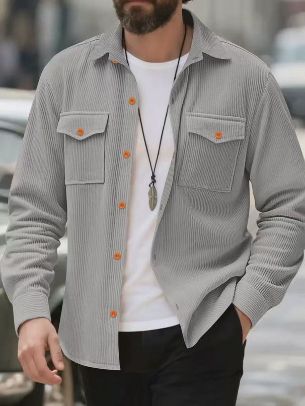 Cross-Border European And American New Stand Collar Button Cardigan Long Sleeve Casual Fashion Solid Color Versatile_viptrois.com