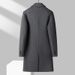 Men's Clothing Removable gold mink velvet lining double sided wool coat autumn and winter men's long double sided wool coat men's jacket_viptrois.com