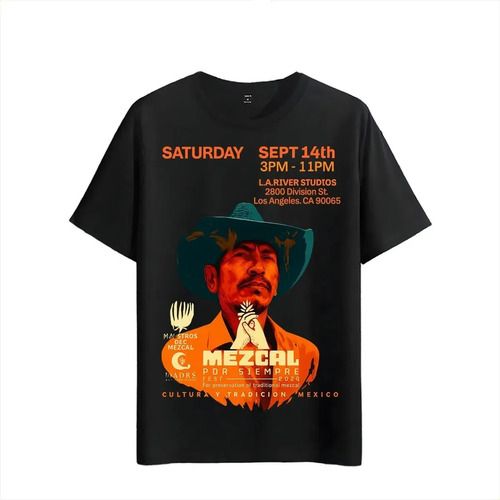 Muscle Freaks 2026 Mezcal Men's Traditional Mexican Style T-shirt_viptrois.com