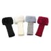 Women's Fingerless Velvet Gloves - Knitted 8-Shaped Twisted Design, Warm & Soft Wool For Autumn & Winter (Short Turn-Up Cuff, Stylish & Cozy)_viptrois.com