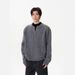 Korean Niche Braided Design Men, Autumn And Winter New Lazy Style Henley Neck Knitted Sweater For Couples Trend_viptrois.com