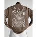 Camiseta Casual Hombre Con Estampado Floral Y De Aves Poliéster Transpirable, Cuello Redondo, Manga Corta - Perfecta_viptrois.com