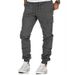 Premium Products Premium Products Workwear Multi Pocket Long Pants For Men's Woven Casual Sports Leggings_viptrois.com