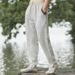 Men's Clothing Pure Linen Casual Pants Loose Large Size Skinny Harem Pants Summer Ultra Thin Retro Pants_viptrois.com