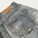 Men's Clothing Wasteland Style Beggar Old Jeans Men's Niche Loose High Street Ink Splashed Tie Dye Wide Leg Straight Trousers_viptrois.com