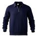 Men's Clothing Spring And Autumn Long Sleeved Tops Half Zip Jacquard Lapel Loose Sweatshirt_viptrois.com