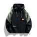 Oversized Men’s Bomber Jacket – Polyester Utility Coat With Zipper Pockets (Black, Khaki, Olive, Streetwear For Big & Tall Sizes L-9XL)_viptrois.com