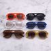 Men's Sunglasses Retro Double Beam Women's Sunglasses Ins Fashion High End Jelly Color Outdoor Seaside Uv Anti Ultraviolet Sunglasses_viptrois.com