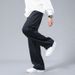 Men's Clothing Spring And Autumn Corduroy Men's Sweatpants Drape Casual Pants Printed Checkerboard Men's Straight Pants All Match Loose Style_viptrois.com