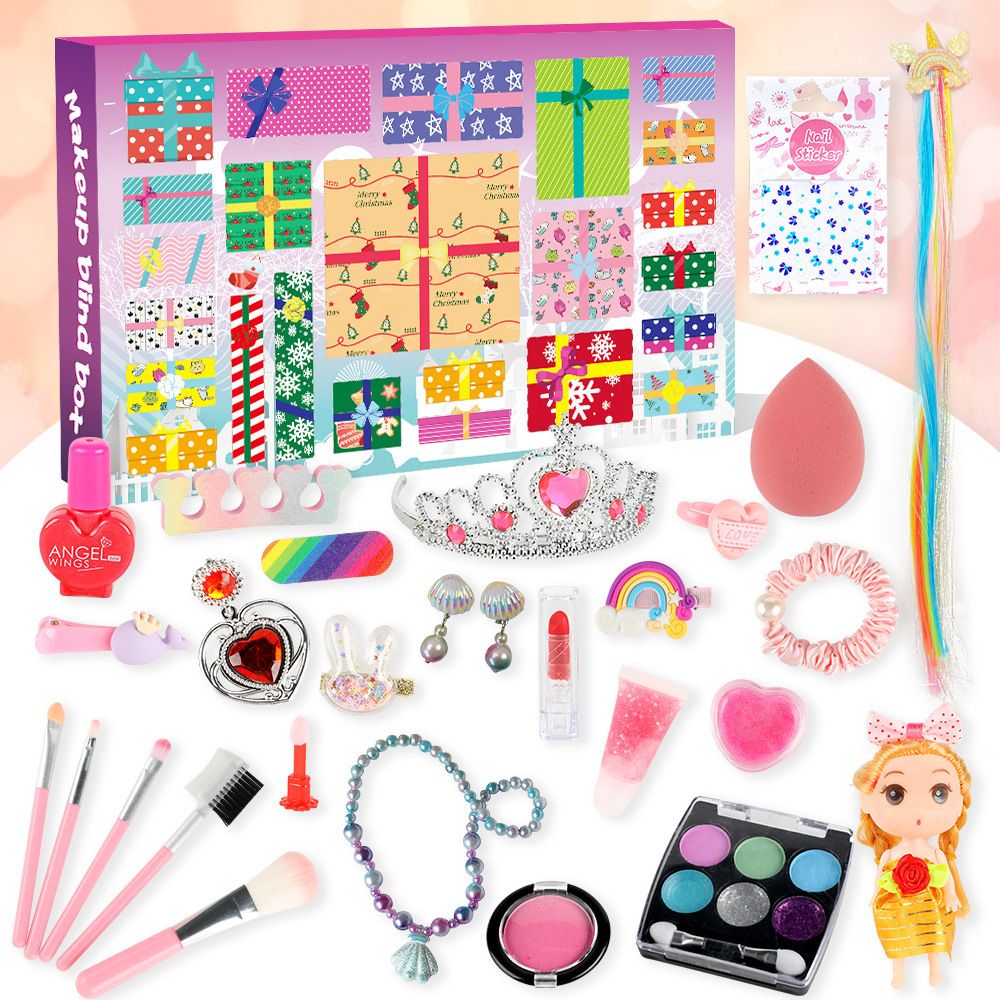 Christmas blind box makeup set simulate every girl cosmetics accessories accessories children's toys_viptrois.com