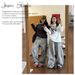 American Retro Leopard Print Scimitar Jeans Men And Women Early Autumn Silhouette Loose Lazy Loose Wide Legs Mopping The Floor_viptrois.com