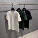 Men's Clothing Relaxed Temperament Short Sleeved T Shirt Spring And Summer Popular Loose Tops_viptrois.com