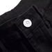 Kid's Clothing Boys' Pure Black Embroidered Ripped Elastic Denim Pants For Middle And Large Children Four Seasons_viptrois.com