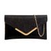 Women's Clutches Bags Fashionable Glitter Dinner Bag, V-shaped Sequined Pie Clutch Bag, Chain Single-shoulder Crossbody Bag_viptrois.com