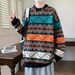 Round Neck For Men, Autumn Winter 2025 New Style, Cool And Casual Base Knitwear, Youth Boys' Sweater Jacket_viptrois.com