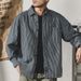 Men's Clothing Long Sleeve Japanese Loose Large Size Denim Shirt Men's Spring And Autumn Thin Jacket Men's Trend_viptrois.com
